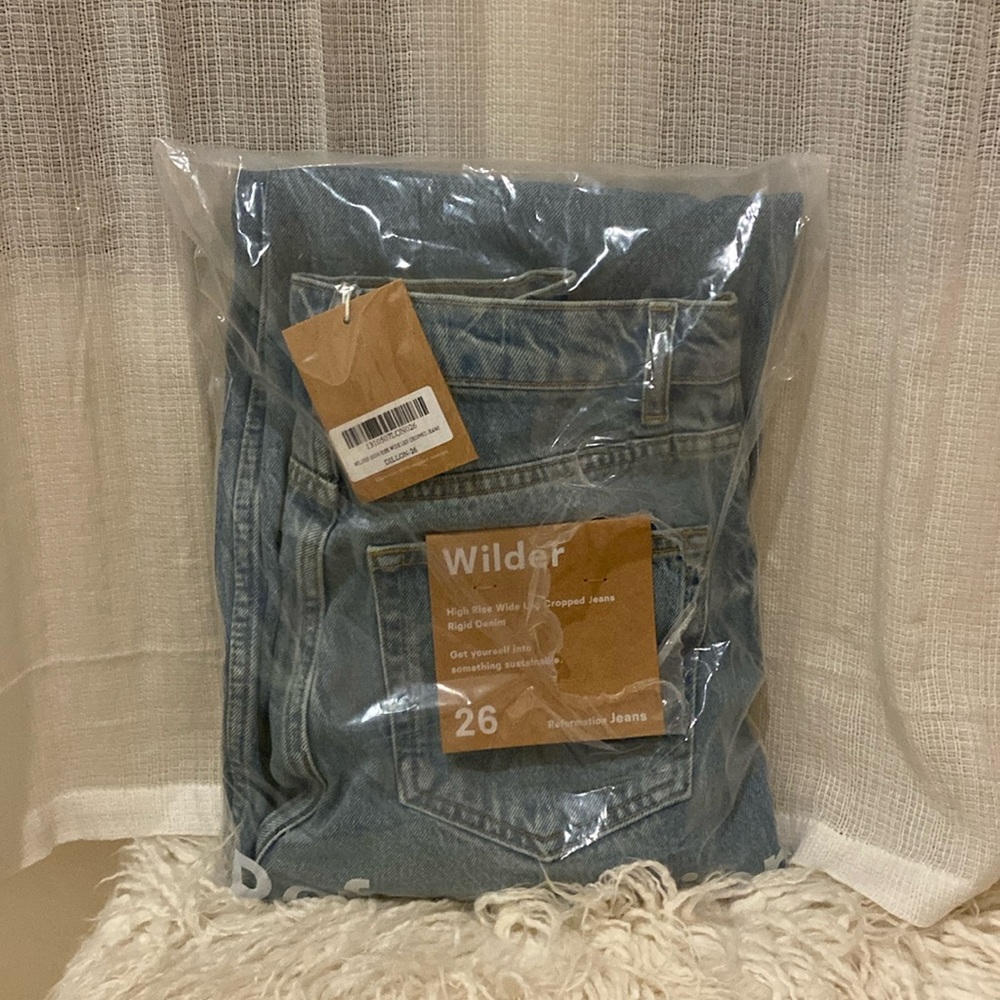 NWT Reformation Wilder Jean in Dillon, Size 26